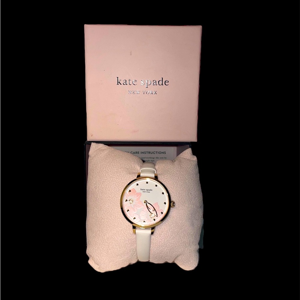 Kate spade watches. Black and light pink